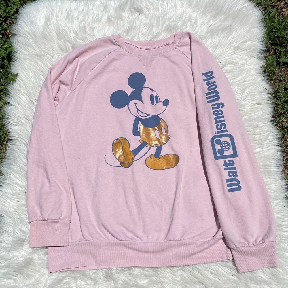 Disney World Rose Gold Sweatshirt